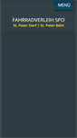 Mobile Screenshot of fahrradverleih-spo.de