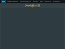 Tablet Screenshot of fahrradverleih-spo.de